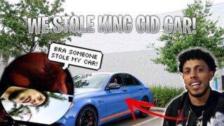 WE STOLE KING CID CAR! 😱 **Car jacking Prank**