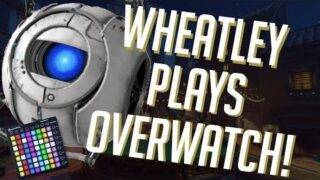 Wheatley Plays OVERWATCH! Soundboard Pranks in Competitive! *Hilarious Teammates*