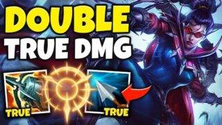 WTF?! MELT TANKS LIKE BUTTER WITH DOUBLE TRUE DAMAGE VAYNE TOP – League of Legends