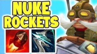 WTF! ONE CORKI ROCKET DOES HOW MUCH DAMAGE?? Nuke Rocket Corki is 100% TOO OP! League of Legends