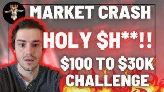 WTF!  The STOCK MARKET IS BLEEDING! – Largest Stock Reposition 2021 – WealthSimple Trade Challenge