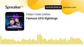 Famous UFO Sightings