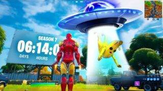 FORTNITE LIVE EVENT COUNTDOWN! ALIEN UFO IS HERE (SEASON 7)