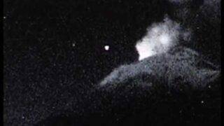 Massive UFO sightings over. Popocatepetl Volcano. Large disc shape UFO.Dome on the top 15.10.2014.
