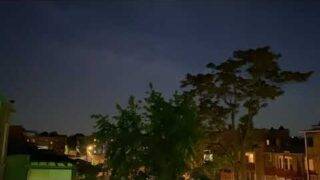 UFO SIGHTING 2021!!!!! PART 287 IT WAS A VERY WARM CLEAR NITE BUT THE UFO WAS THERE WITH SOMETHING