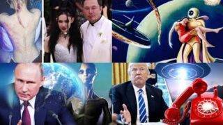 Ufo Sightings 2021 That Shocked The World| Elon Musk's Girlfriend Reveal Alien Tattoo on her Back