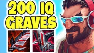 WTF! THIS MAX HEAL GRAVES BUILD IS TAKING OVER TOP LANE! GRAVES TOP GAMEPLAY! – League of Legends