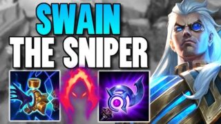 WTF?! THIS SNIPER SWAIN BUILD ONE SHOTS YOU ACROSS THE MAP – League of Legends